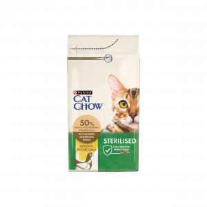 Purina CAT CHOW STERILISED suché krmivo pro kočky 1,5 kg Dospělý jedinec Kuřecí maso