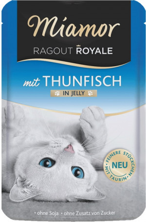 MIAMOR Ragout Royale Tuna in jelly - mokré krmivo pro kočky - 100g