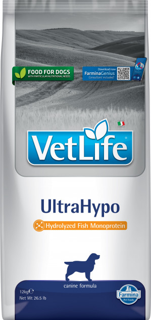 FARMINA Vet Life UltraHypo suché krmivo pro psy - 12kg