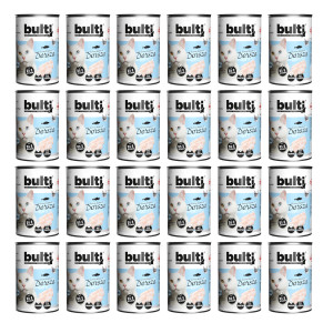 BULTI Rich in cod - mokré krmivo pro kočky - 24x400g