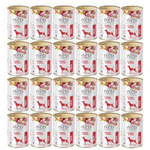4VETS Natural Renal - mokré krmivo pro psy - 24x400g