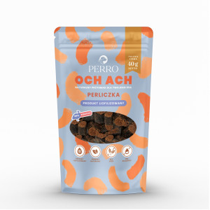 PERRO Och Ach Guinea fowl - pamlsek pro psa - 40g
