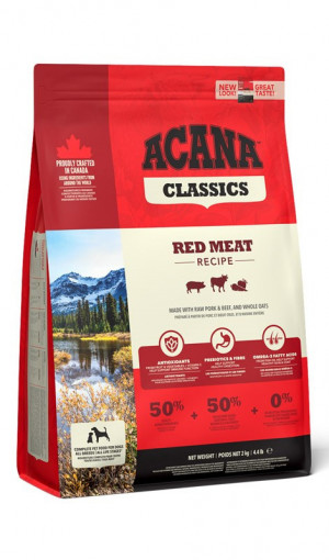 ACANA Classics Red Meat - suché krmivo pro psy - 2 kg