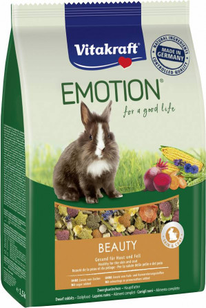 VITAKRAFT EMOTION BEAUTY - suché krmivo pro králíky - 600 g