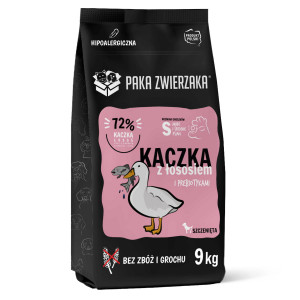 PAKA ZWIERZAKA Puppy Duck with salmon S - suché krmivo pro psy - 9kg