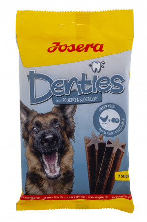 JOSERA Denties Poultry with blueberries - pochoutka pro psy - 180g