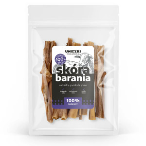 UNISZKI Ovčí kůže - pamlsek pro psa - 100g