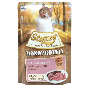 STUZZY Monoprotein Ham - mokré krmivo pro kočky - 85 g