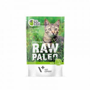 RAW PALEO Adult Cat Sterilized Venison - mokré krmivo pro kočky - 100 g