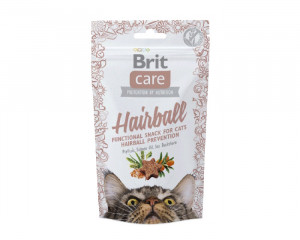 BRIT Care Cat Snack Hairball - pamlsek pro kočky - 50 g