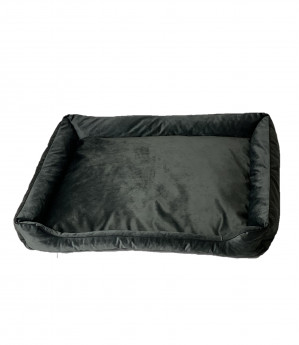 GO GIFT Lux černý - pelíšek pro domácí mazlíčky - 95 x 70 x 9 cm