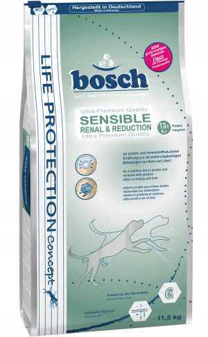 BOSCH LPC Sensible Renal Reduction Nízkobílkovinné - suché krmivo pro psy - 11,5 kg