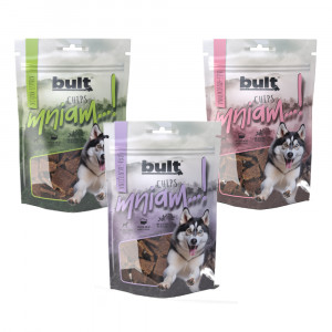 BULT Chipsy MIX 3 příchutí – pochoutka pro psy – 3x100g