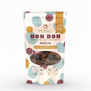 PERRO Bon Bon Rabbit - pamlsek pro psa - 80g