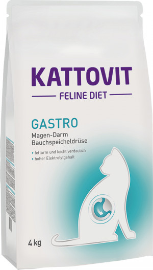 Kattovit Gastro 4kg suché krmivo pro kočky Adult Zeleninová
