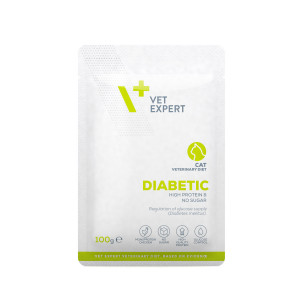 VET EXPERT Veterinary Diet Diabetic Cat - mokré krmivo pro kočky - 100g