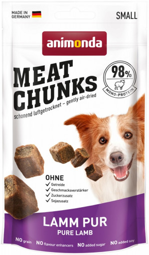 ANIMONDA Meat Chunks Lamb - pamlsek pro psa - 60g