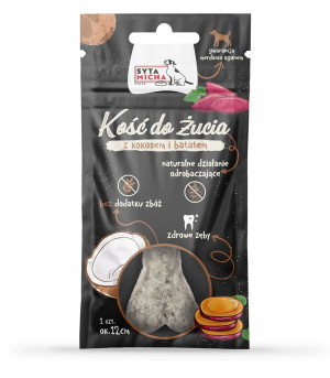 SYTA MICHA Coconut with sweet potato - žvýkačka pro psy - 12 cm
