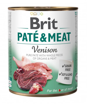 BRIT Paté & Meat se zvěřinou - 800g