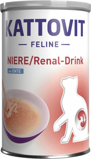 KATTOVIT Feline Niere Renal drink Duck - pamlsek pro kočky - 135ml