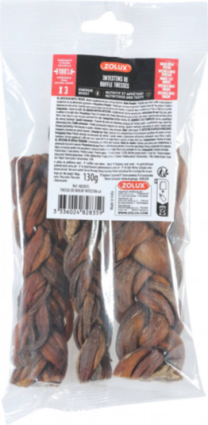 ZOLUX Buffalo intestines - pamlsek pro psa - 130g