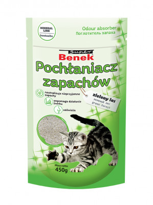 CERTECH Super Benek pohlcovač pachů Zelený les 450 g