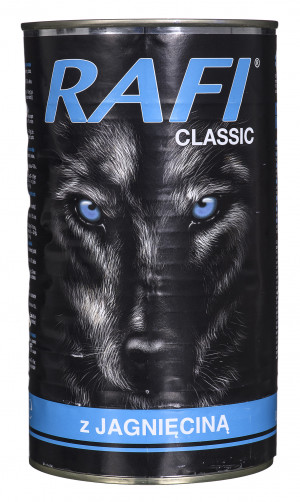 DOLINA NOTECI Rafi Classic jehněčí - vlhké krmivo pro psy 1240 g