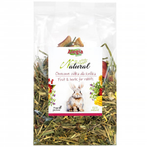 ALEGIA Fruit & Herbs for rabbits - lahůdka pro králíky - 130g