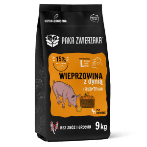 PAKA ZWIERZAKA Pork with pumpkin L - suché krmivo pro psy - 9kg