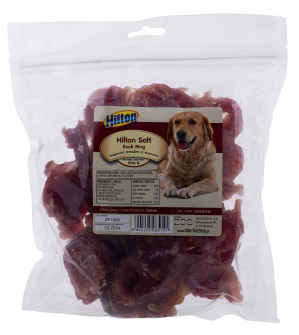 HILTON Soft duck rings - pochoutka pro psy - 500 g