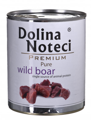 DOLINA NOTECI Premium Pure bohaté na zvěřinu - mokré krmivo pro psy - 800g
