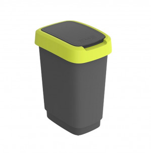 ROTHO Twist Lime - odpadkový koš – 10l