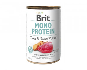 Mokré krmivo pro psy BRIT MONO PROTEIN Tuňák se sladkými bramborami 400 g