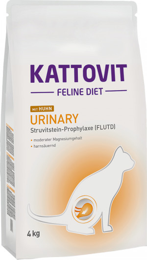 Kattovit 77162 suché krmivo pro kočky 4 kg Dospělý jedinec Kuřecí maso