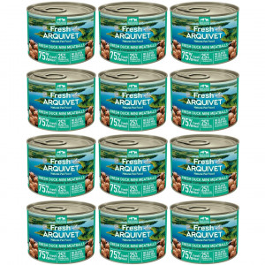 ARQUIVET Fresh Duck Mini Meatballs - vlhké krmivo pro psy - 12x200g