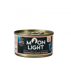 MOONLIGHT Dinner nr 2 Tuna, chicken and shrimps - mokré krmivo pro kočky - 80g