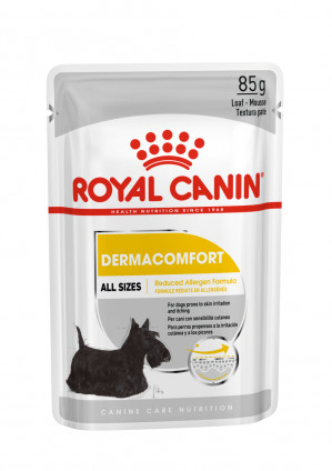 ROYAL CANIN Dermacomfort - Mokré krmivo pro psy - 12 x 85 g