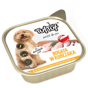 TUF TUF Alupak drůbeží paštika - vlhké krmivo pro psy - 300g