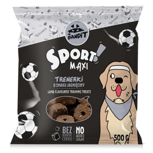 PAN. BANDIT Sport Maxi Trainers s příchutí jehněčího masa - pochoutka pro psy - 500 g
