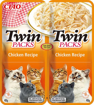 INABA Twin Packs Chicken - pamlsek pro kočky - 2 x 40g