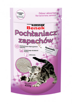 CERTECH Pohlcovač zápachu Super Benek Lavender 450 g