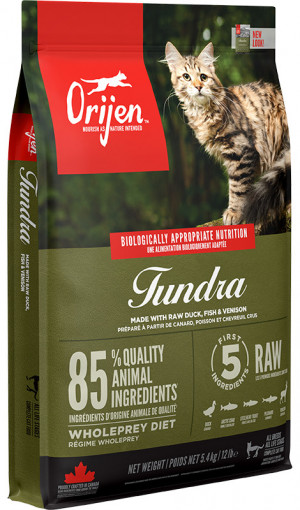 ORIJEN Tundra - suché krmivo pro kočky - 5,4 kg 