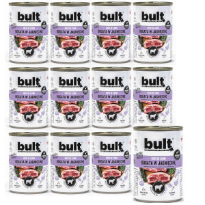 BULT Rich in lamb - Mokré krmivo pro psy - 12x800 g