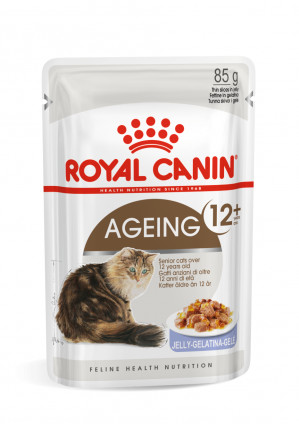 ROYAL CANIN FHN Ageing 12+ v želé - vlhké krmivo pro kočky - 12X85g