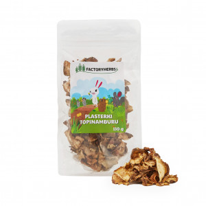 FACTORY HERBS Jerusalem artichoke slices - lahůdka pro hlodavce a králíky - 130g