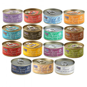 FISH4CATS Finest filet MIX PŘÍCHUTÍ – mokré krmivo pro kočky 15x70g
