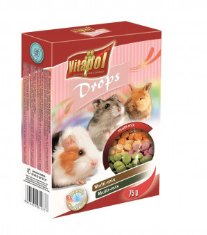 Vitapol Drops Snack 75 g Křeček