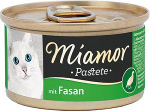 MIAMOR Pastete Pheasant - mokré krmivo pro kočky - 85g