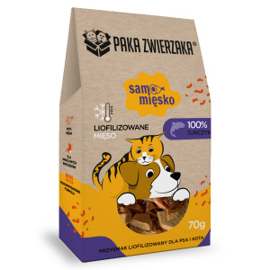 PAKA ZWIERZAKA Samo Mięsko Tuna - pamlsek pro psa - 70g