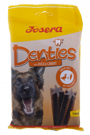 JOSERA Denties Duck with carrot - pochoutka pro psy - 180g